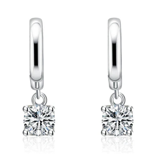 Boucles d'oreilles carrées Aurora