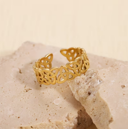 Bague d'Harmonie en Nœud Héritage