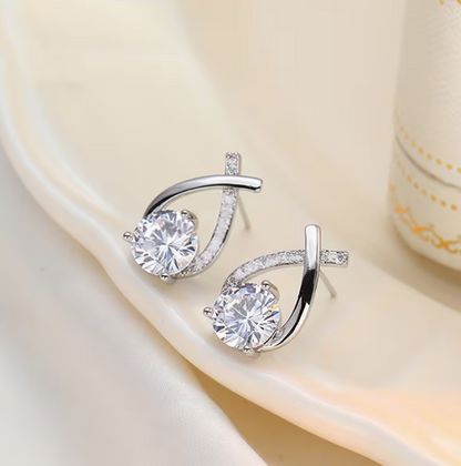 Boucles d'oreilles pendantes Éternelle Radiance
