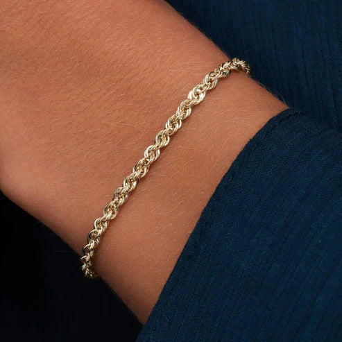Bracelet en Chaîne Tordue