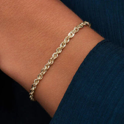 Bracelet en Chaîne Tordue