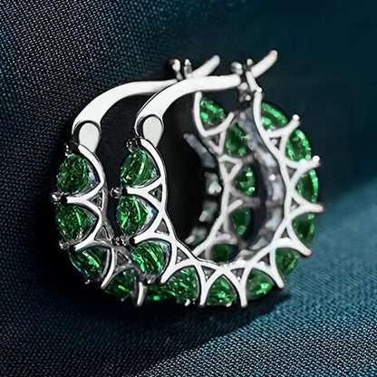 Boucles d'oreilles créoles Elena Marlowe