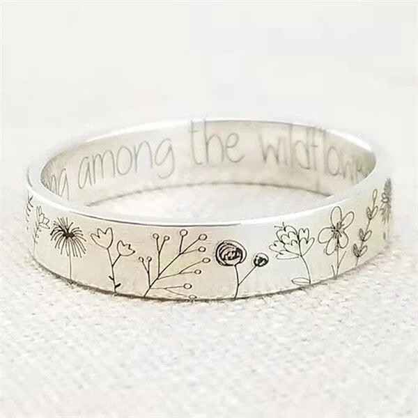 Bague en Argent Vintage