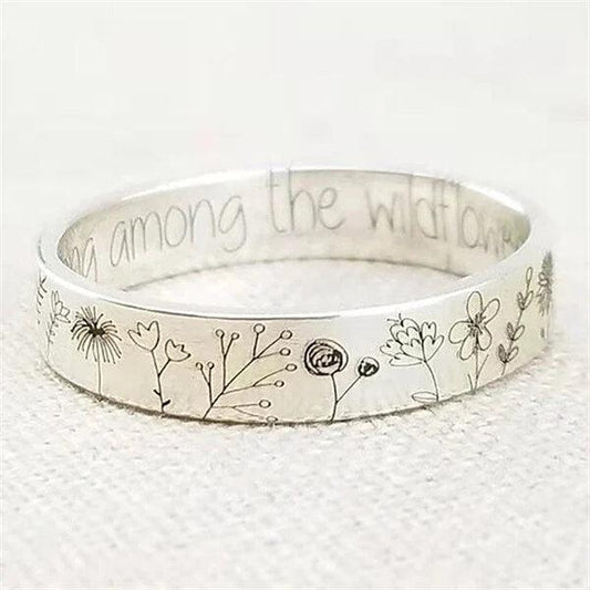 Bague en Argent Vintage