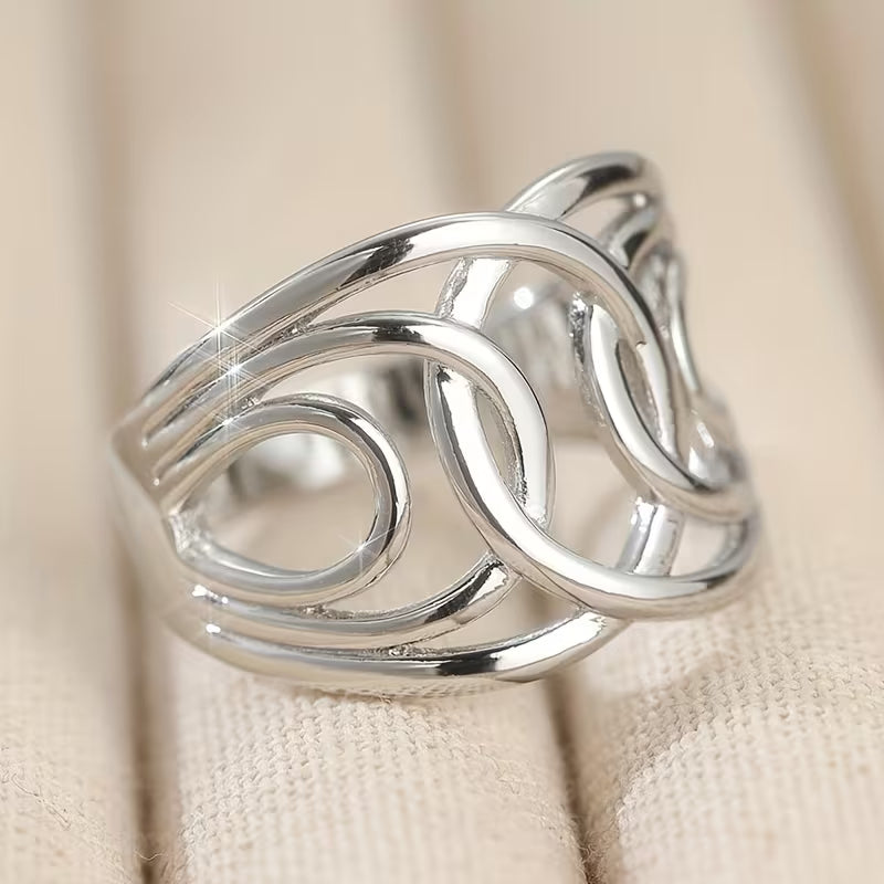 Bague Entrelacée Grâce Éternelle