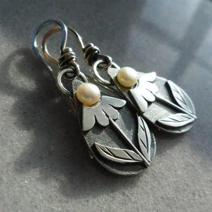 Boucles d'oreilles Fleur de Larmes