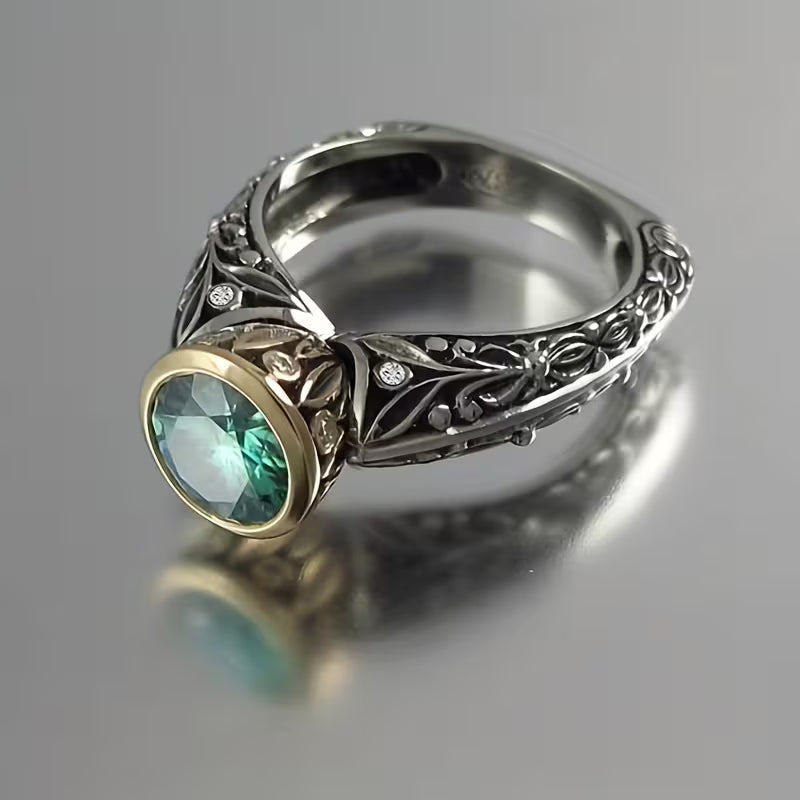 Bague Héritage Élégance Verdoyante