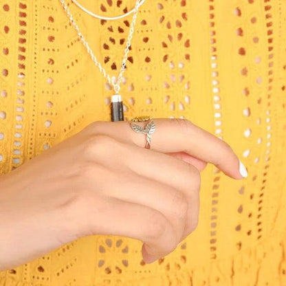 Bague Ajustable en Or Tournesol