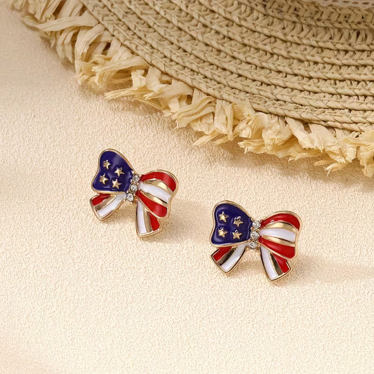 Boucles d'oreilles clous Liberty Bow of Grace