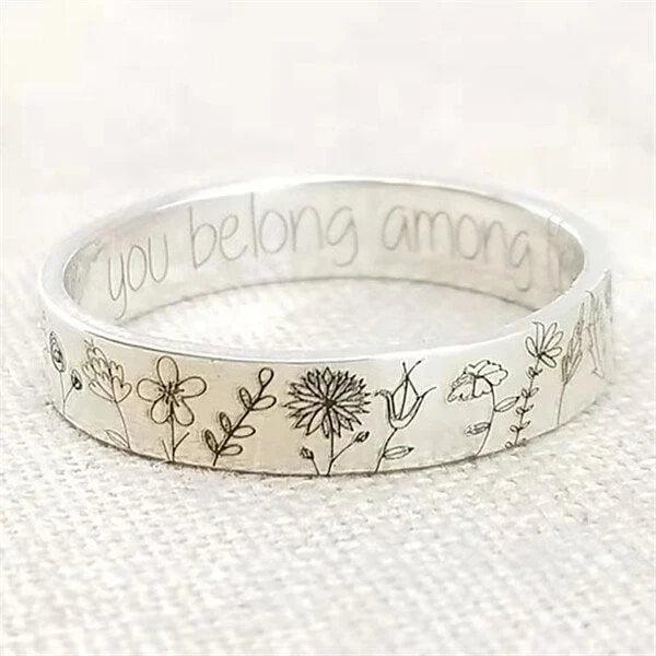 Bague en Argent Vintage