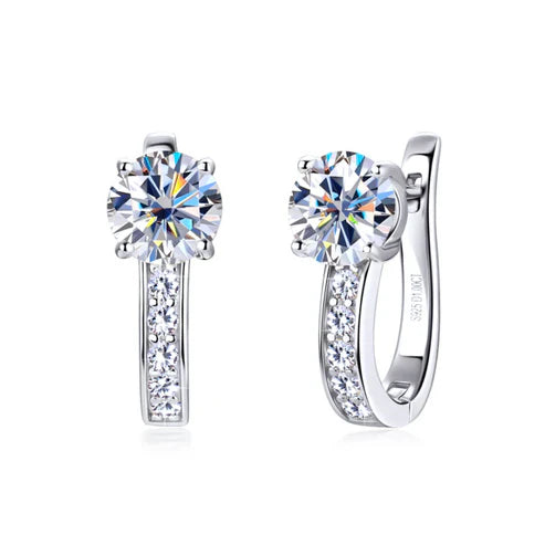 Boucles d'oreilles Huggie Channel