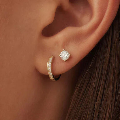 Boucles d'oreilles en pierre Dara Brillane