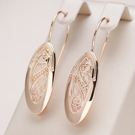 Boucles d'oreilles en or élégantes