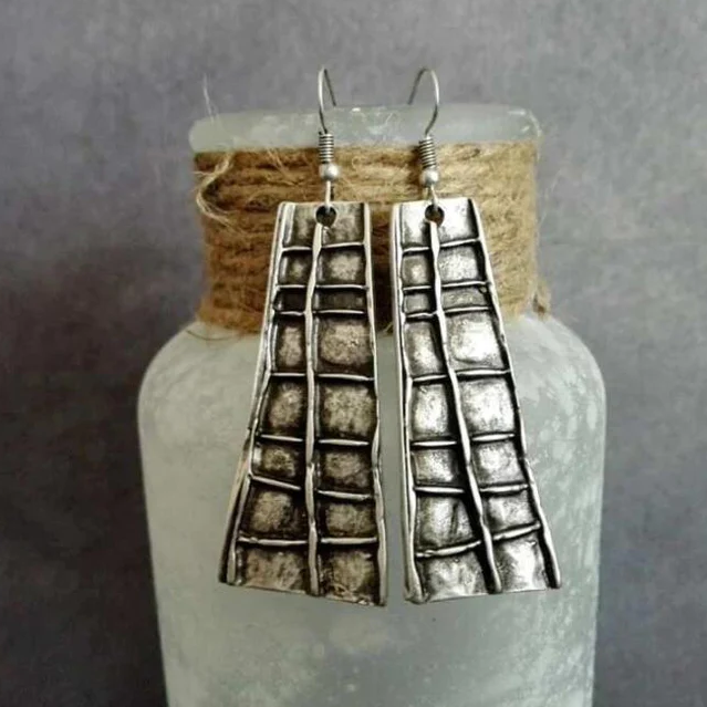 Boucles d'oreilles en argent vintage