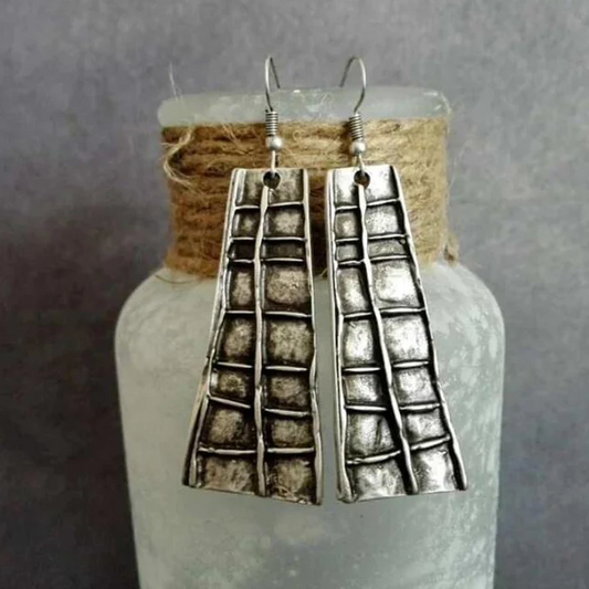 Boucles d'oreilles en argent vintage