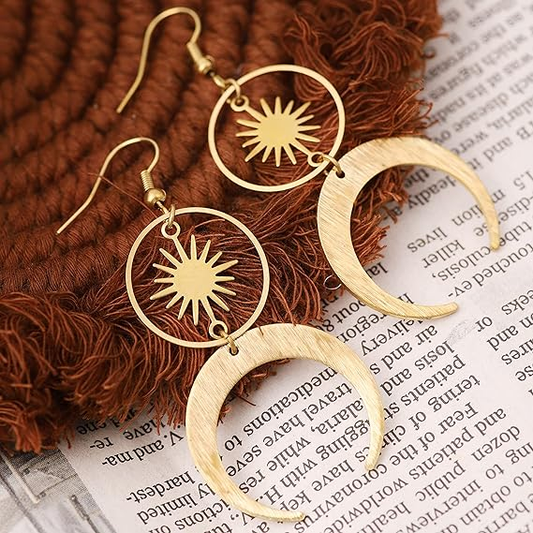Boucles d'oreilles en or vintage