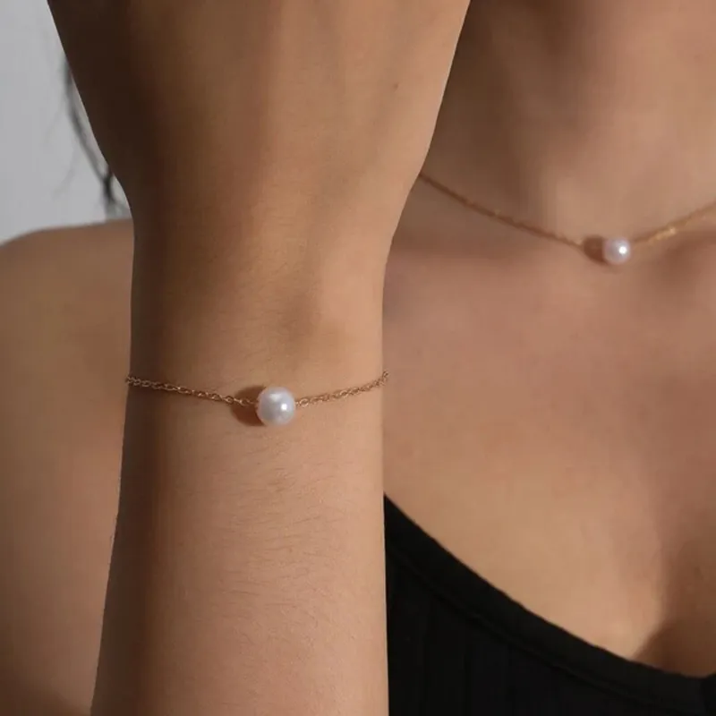 Bracelet Perle Dorée