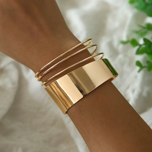 Bracelet Vintage en Or Classique