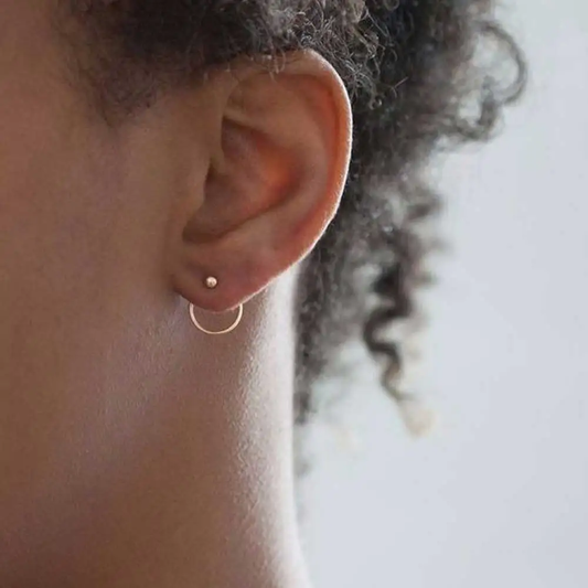 Boucles d'oreilles en or vintage