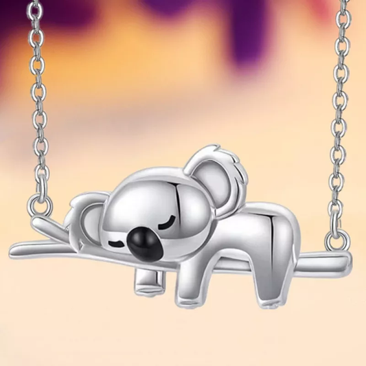 Collier de Koala en Argent
