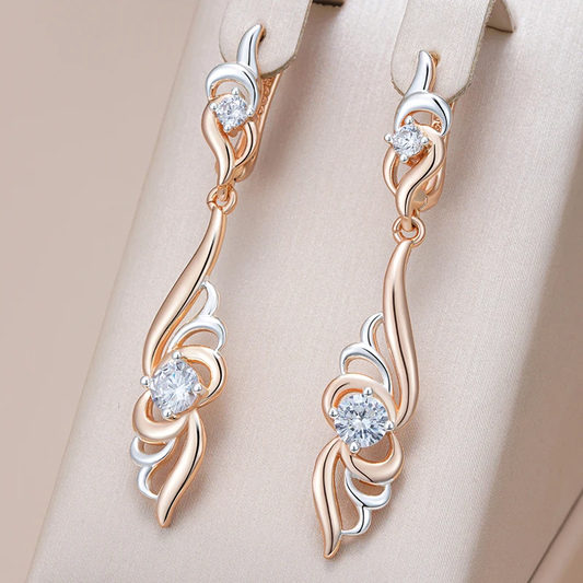 Boucles d'oreilles pendantes élégantes de Prifddinas