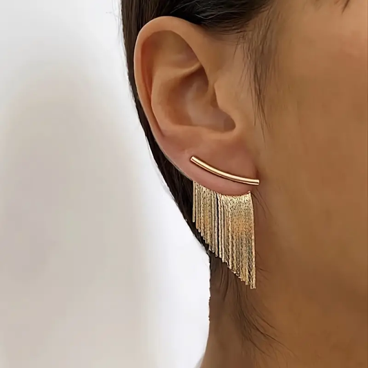 Boucles d'oreilles vintage en or