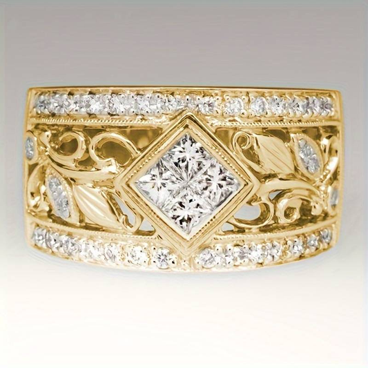 Bague Vintage Brillante en Or