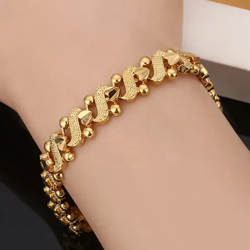 Bracelet en Or Éclatant