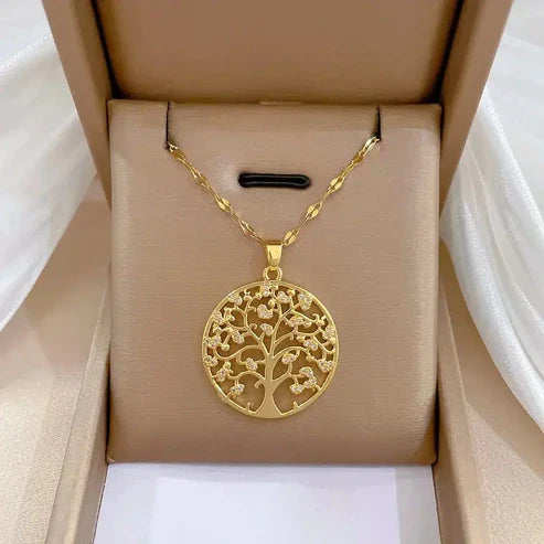 Collier Vintage Arbre de Vie
