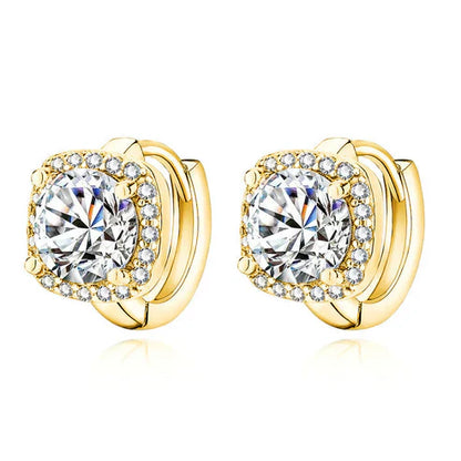 Boucles d'oreilles carrées Nadine