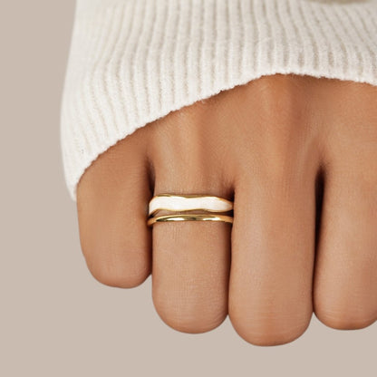 Bague Sculpturale en Or